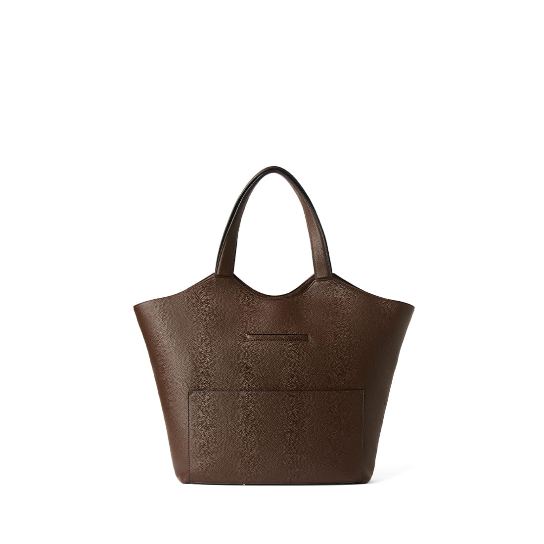 The Sheila - Chocolate Vegan Leather Tote Bag