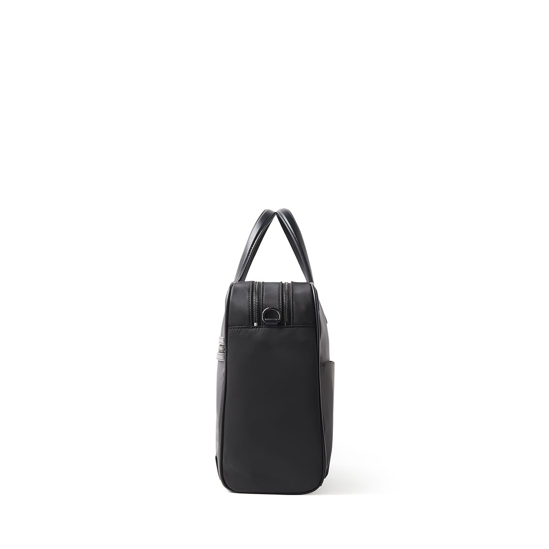 The Sloane - Black Canvas Briefcase