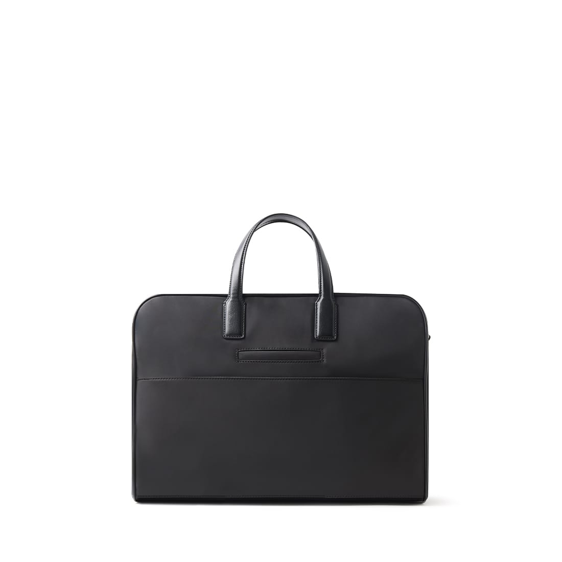 The Sloane - Black Canvas Briefcase