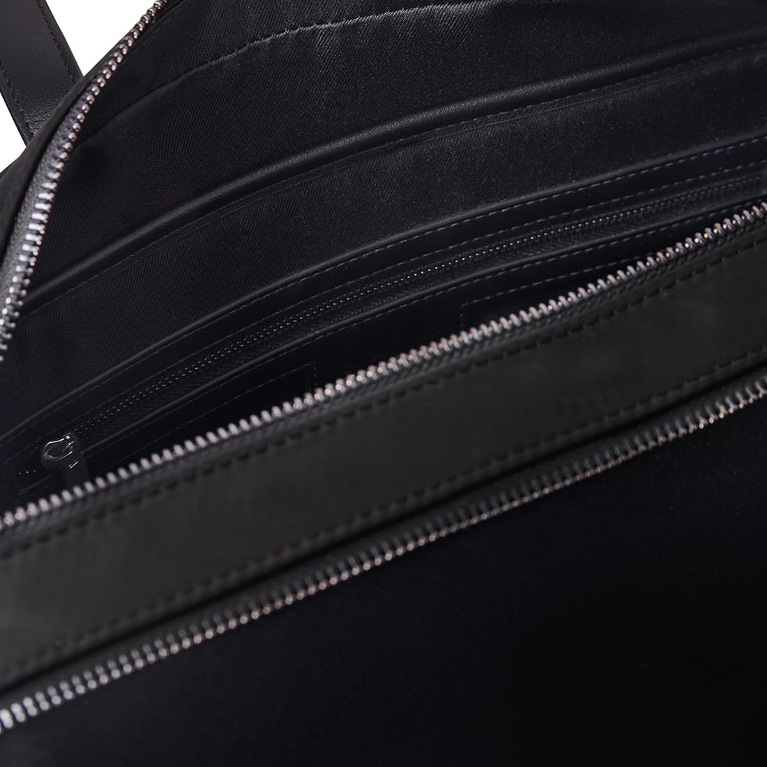 The Sloane - Black Canvas Briefcase