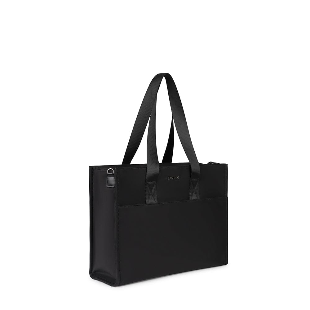 Le Tessa - Sac fourre-tout en nylon recyclé noir