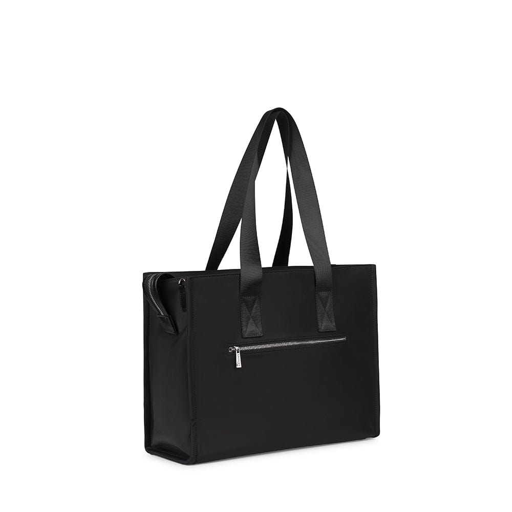 Le Tessa - Sac fourre-tout en nylon recyclé noir