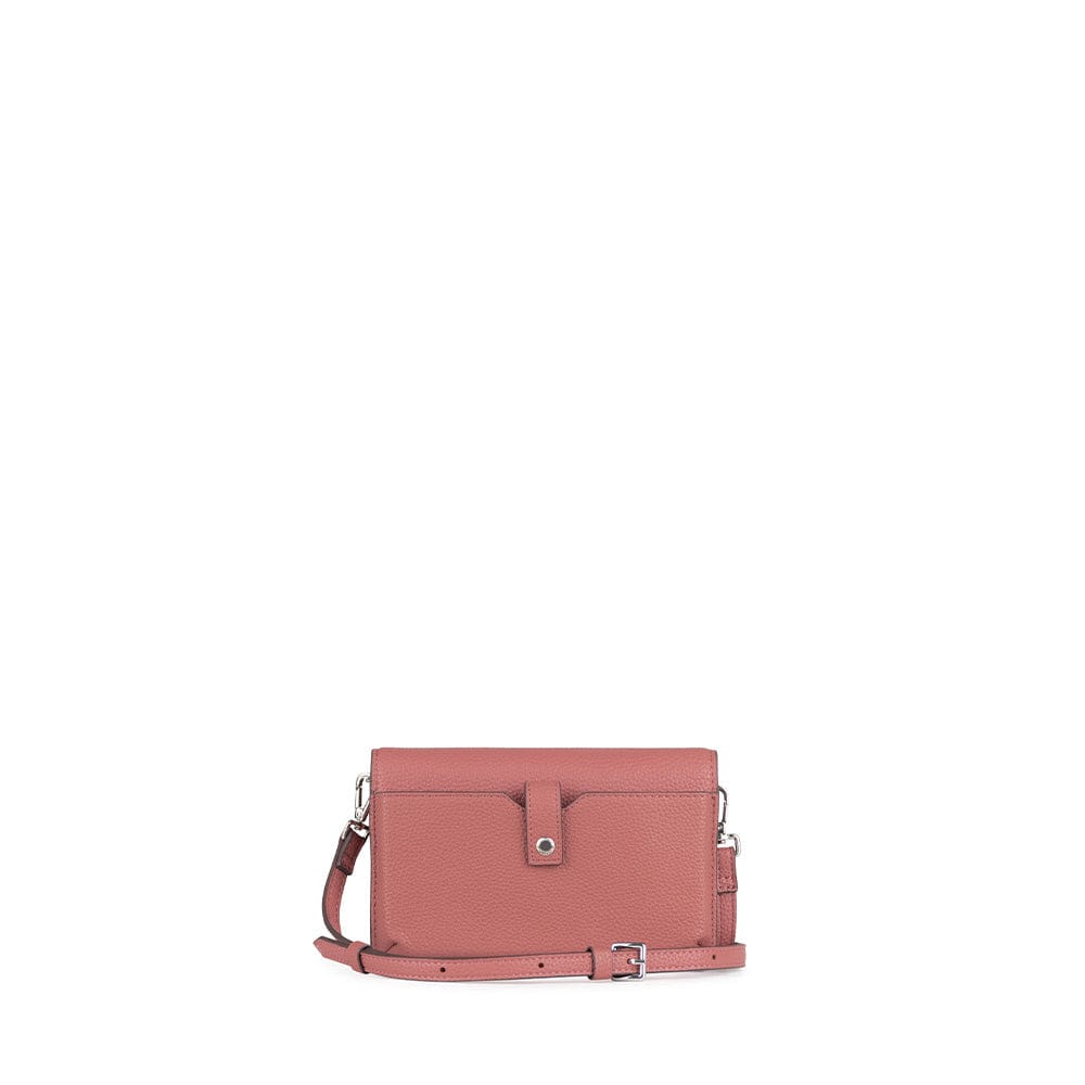 Le Tina -  Petit sac à main en cuir vegan petal