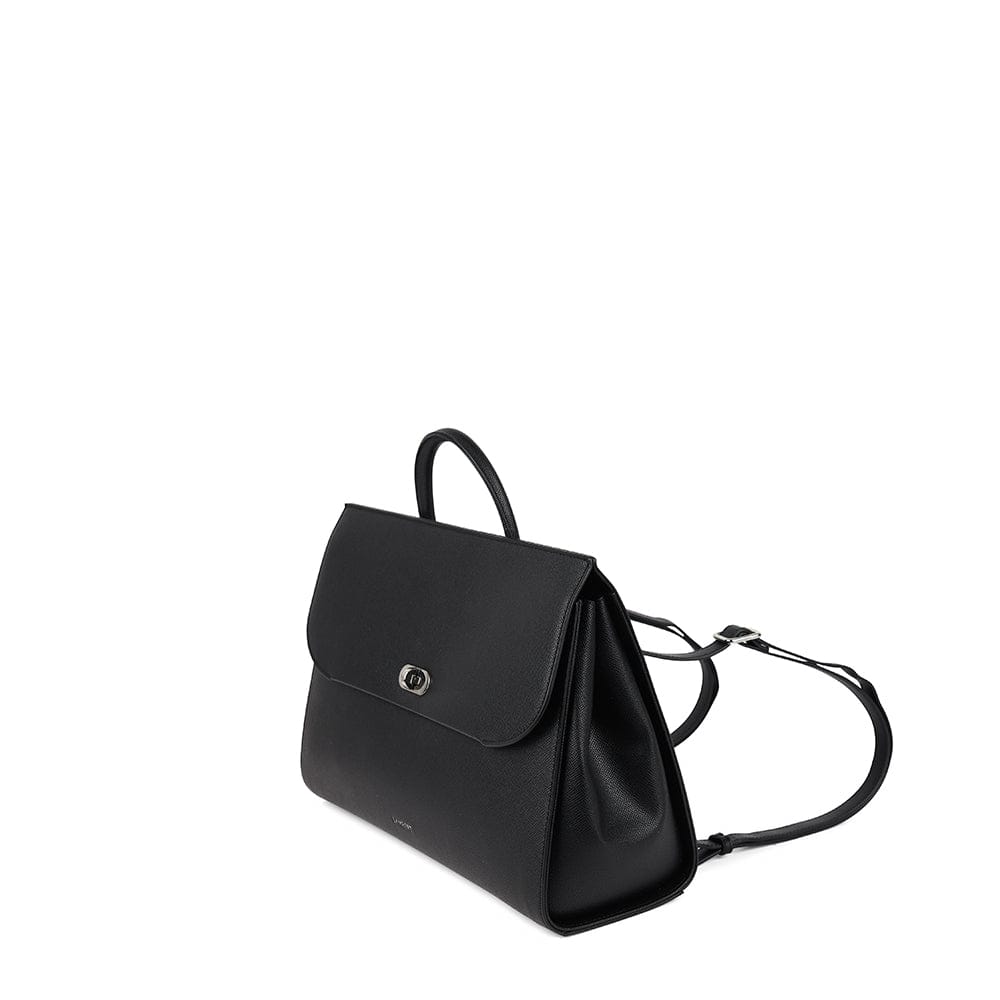 Le Vivienne – Sac à dos 3-en-1 en cuir vegan noir