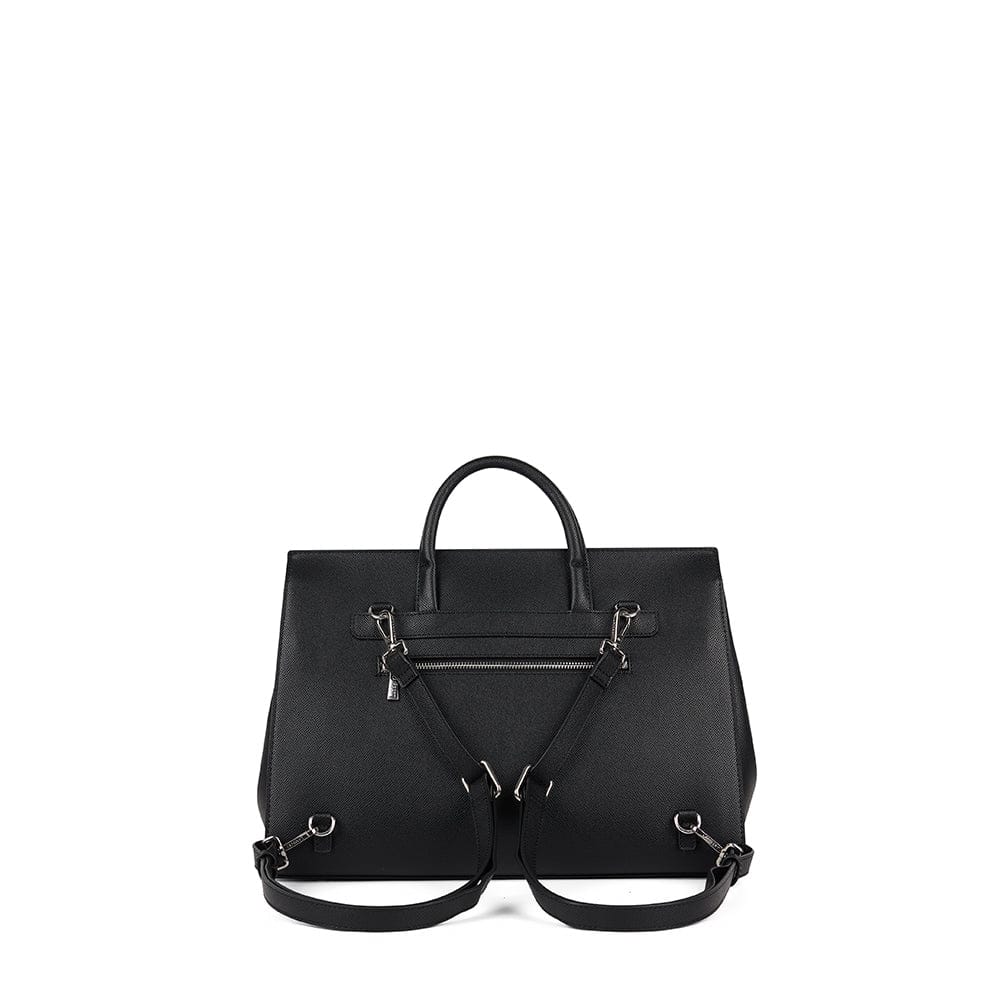 Le Vivienne – Sac à dos 3-en-1 en cuir vegan noir