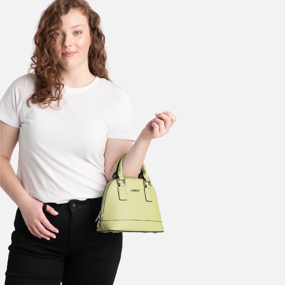 Le Heidi - Sac à main 2-en-1 en cuir vegan greenjuice