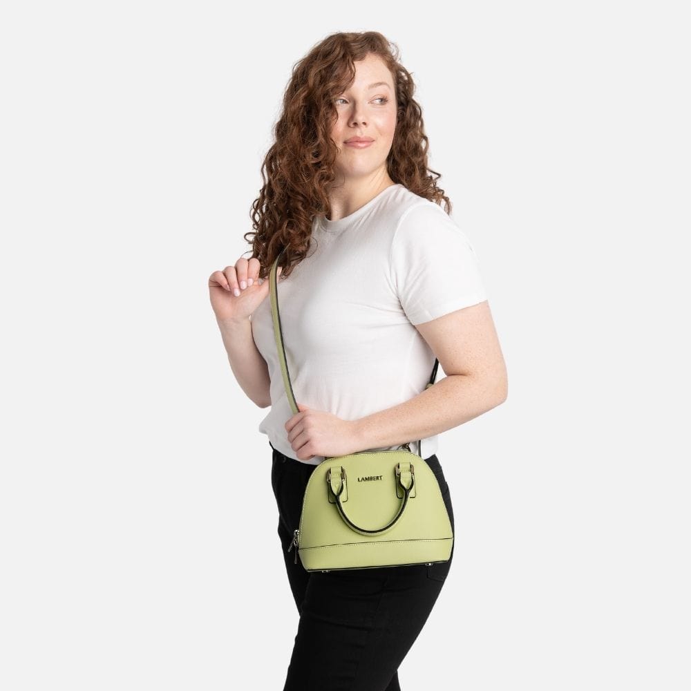 Le Heidi - Sac à main 2-en-1 en cuir vegan greenjuice