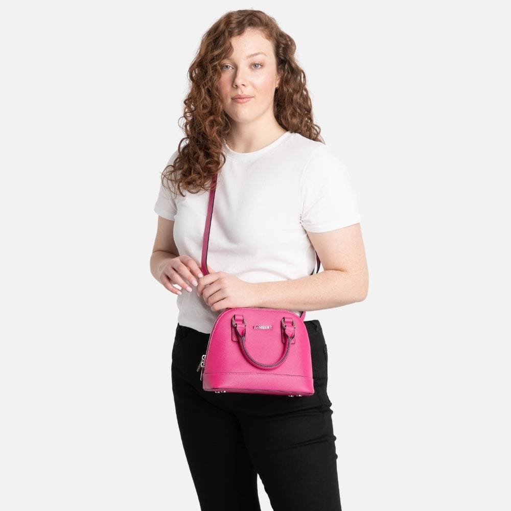 Le Heidi - Sac à main 2-en-1 en cuir vegan wildrose