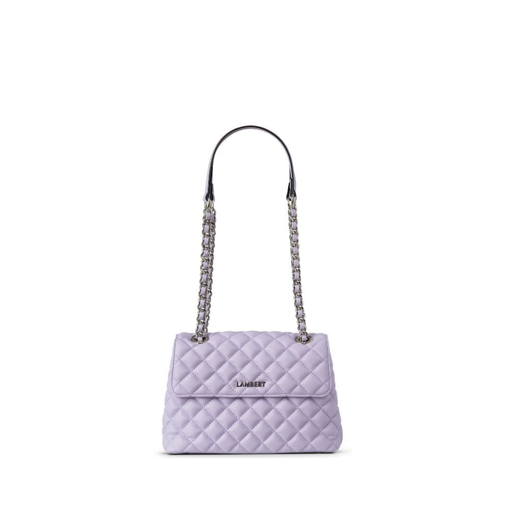 Le Penelope - Sac à main 2-en-1 en cuir vegan lavender