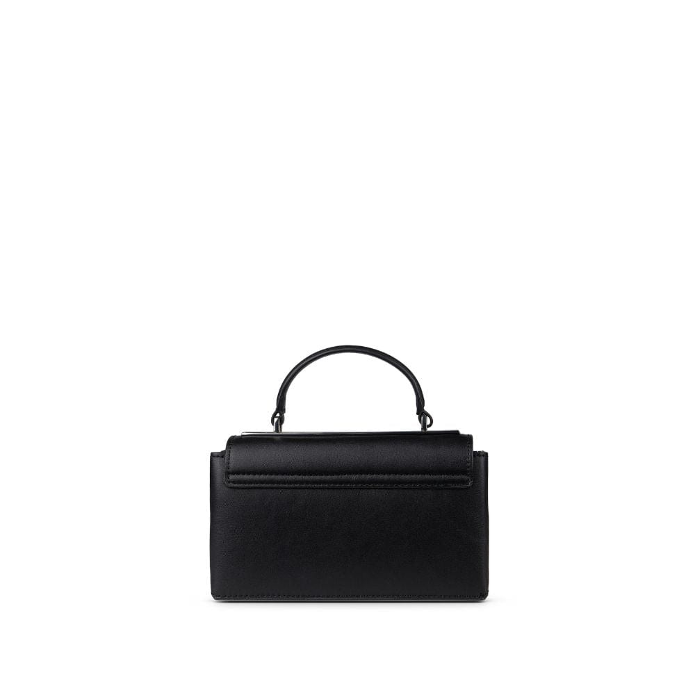 Le Simone - Sac à main en cuir vegan noir